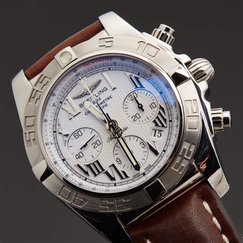 breitling chronomat polished steel|breitling chronomat automatic pre owned.